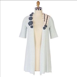 Anthropologie Moth Falling Skies Cardigan